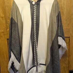 Cape, Womens, Multi Vertical Stripe, One Size, NWOT